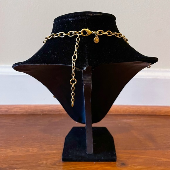 J.Crew Crystal Floral Statement Necklace - Multi Neon - Picture 5 of 5